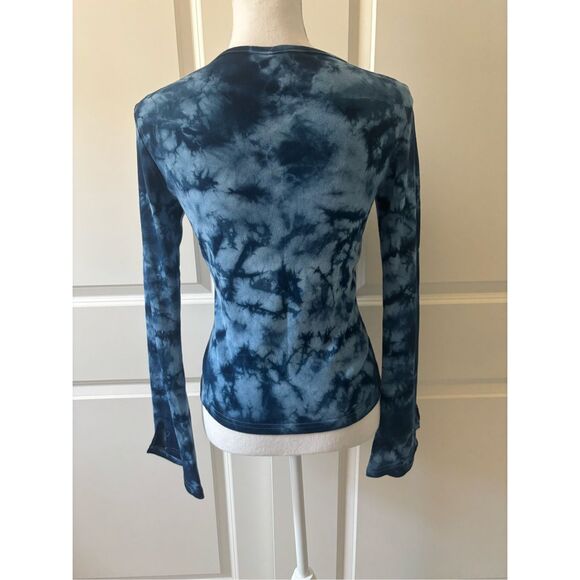 Vintage 90's/Y2K Whisper Tie Dye Flared Arm Shirt - Picture 3 of 8